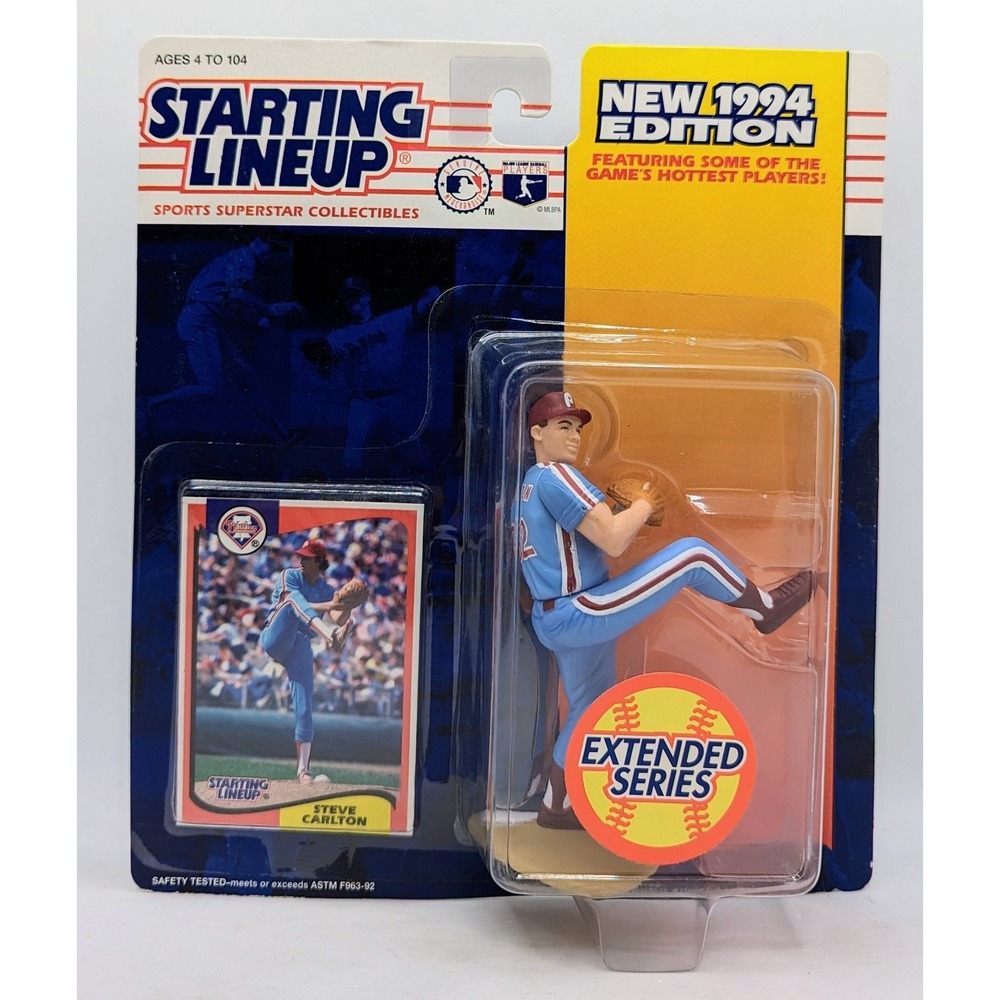 1994 Kenner Starting Lineup Steve Carlton Philadelphia Phillies Figure